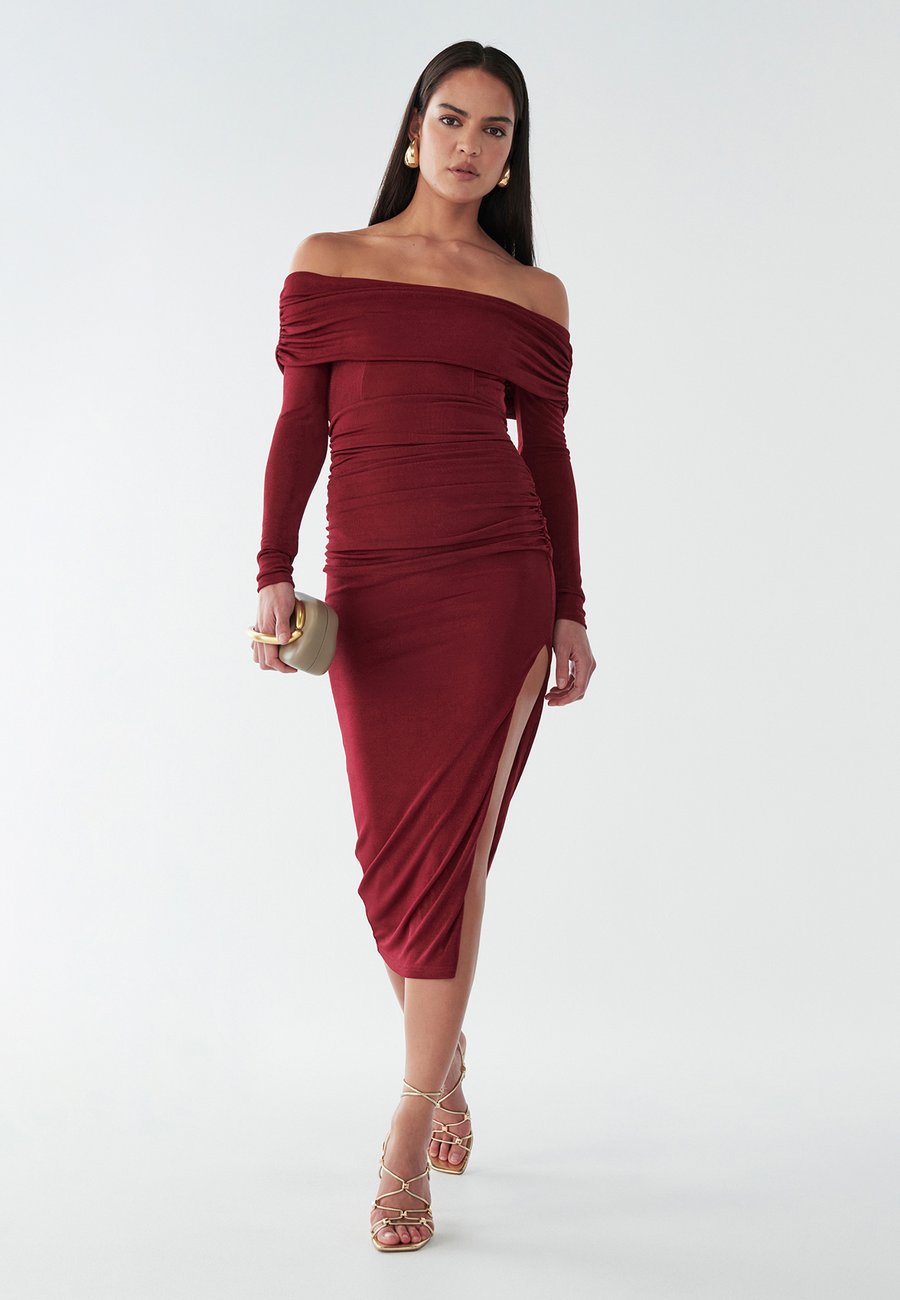 

Платье BWLDR PIEDRA MIDI, Burgundy/Red