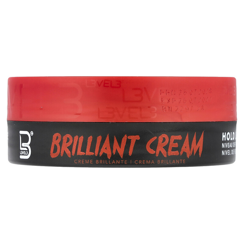 

Level 3, Brilliant Cream, крем для среднего блеска, 150 мл (5,07 жидк. Унции)