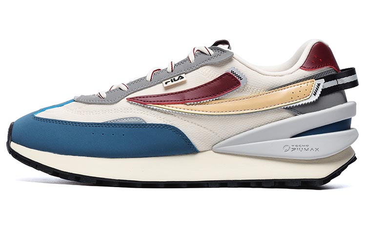 

Футболка Jogger 3 'Белый Синий Серый' FILA, Пена Белый/Чистый Голубой