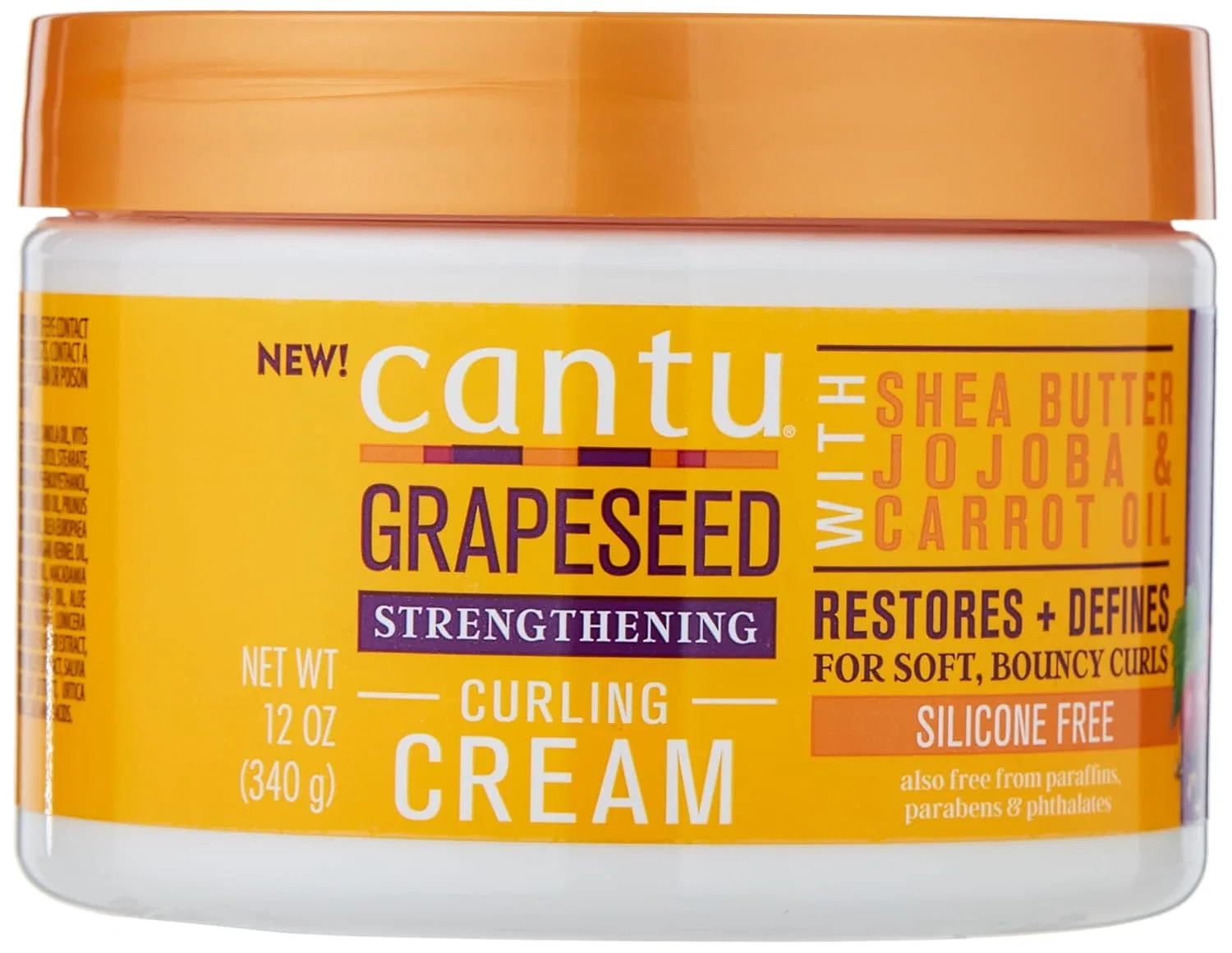 Крем для волос Cantu Grape Seed, 340 г Cantu, White