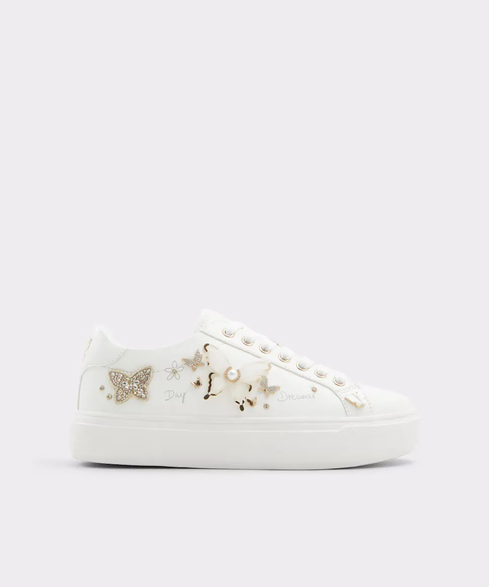 Женские повседневные кроссовки с круглым носком Aldo, белый