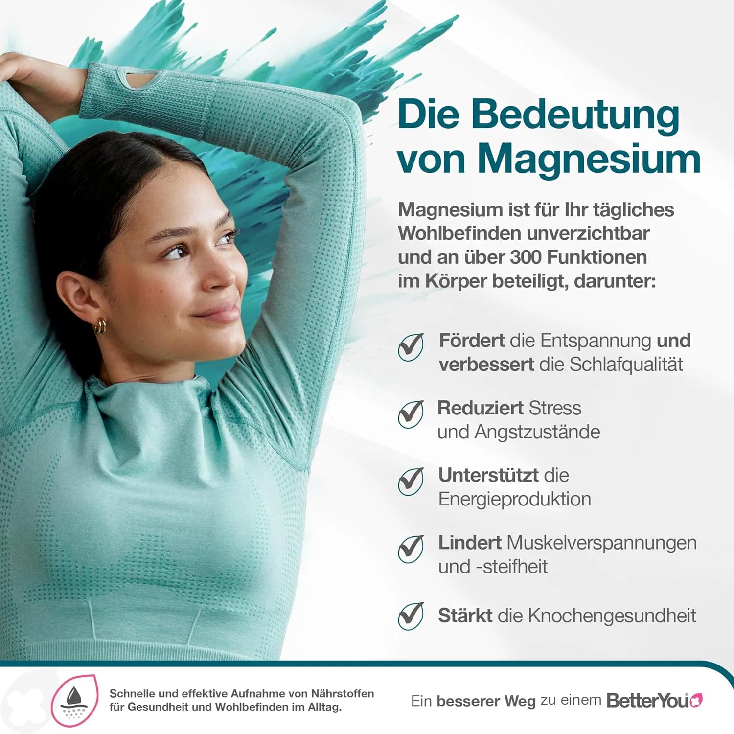 Лосьон для тела с магнием BetterYou Magnesium Body Lotion Betteryou — фото 2
