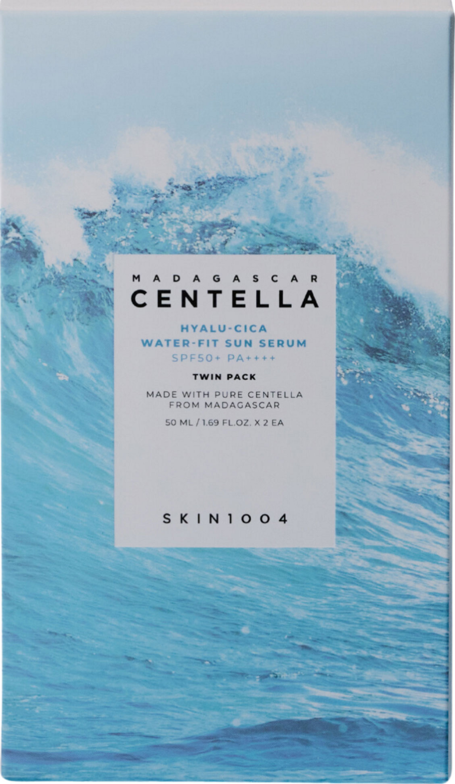 

Сыворотка для лица SKIN1004 Madagascar Centella Hyalu-Cica Water-Fit Sun Serum Twin Pack LSF50+