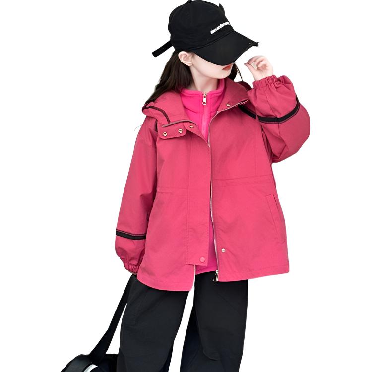 

Утепленная куртка для детей 3-7 лет PROTECTCAMEL, dragon fruit with liner