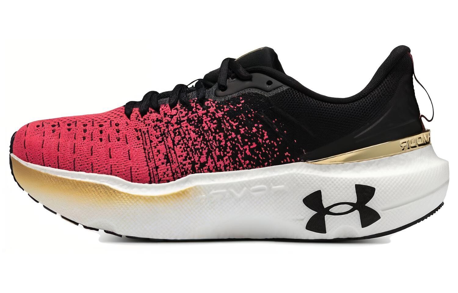 

Кроссовки Infinite 1 для бега мужские с низким верхом черные/красные Under Armour