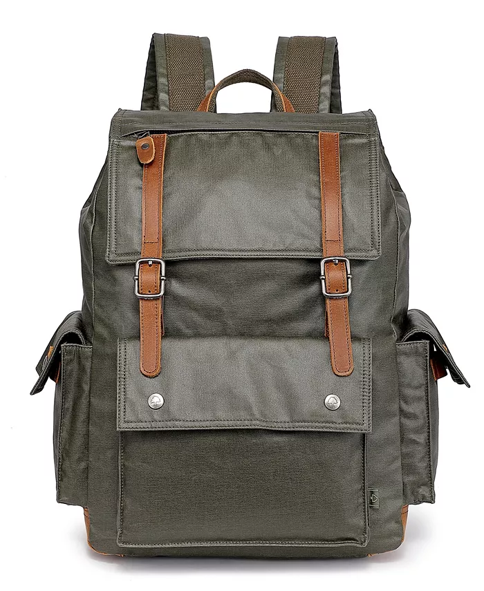 

Городской рюкзак Urban Light Traveller из холста TSD BRAND, зеленый