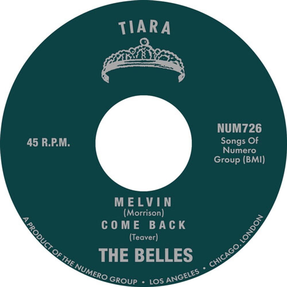 

Виниловая пластинка LP Melvin / Come Back [Blue/White Marble Vinyl] (7") - The Belles
