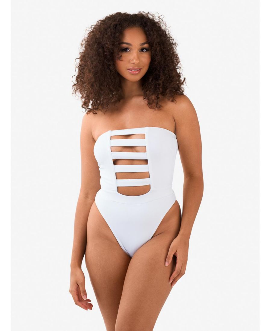 

Женский слитный купальник Zen MBM Swim, White