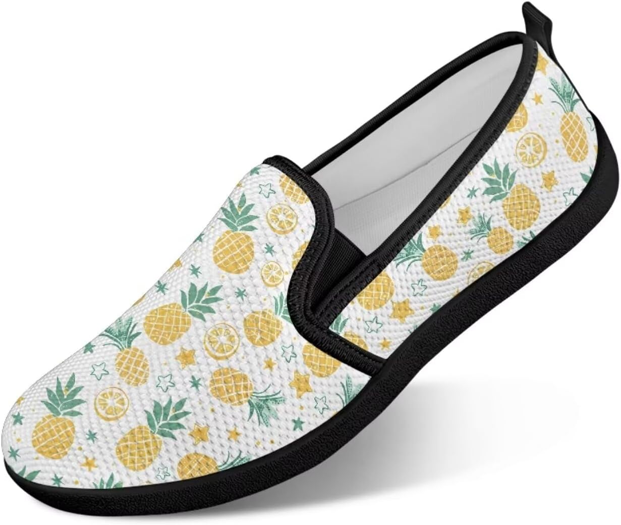 

Мужские прогулочные кроссовки без шнурков, удобные, модные, повседневные кроссовки, дышащая сетка, для фитнеса и тренировок, легкие, размеры США 4-9 Twousenru, Cartoon Fruits