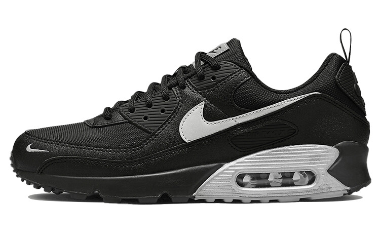 

Кроссовки Air Max 90 мужские низкие черные/белые Nike