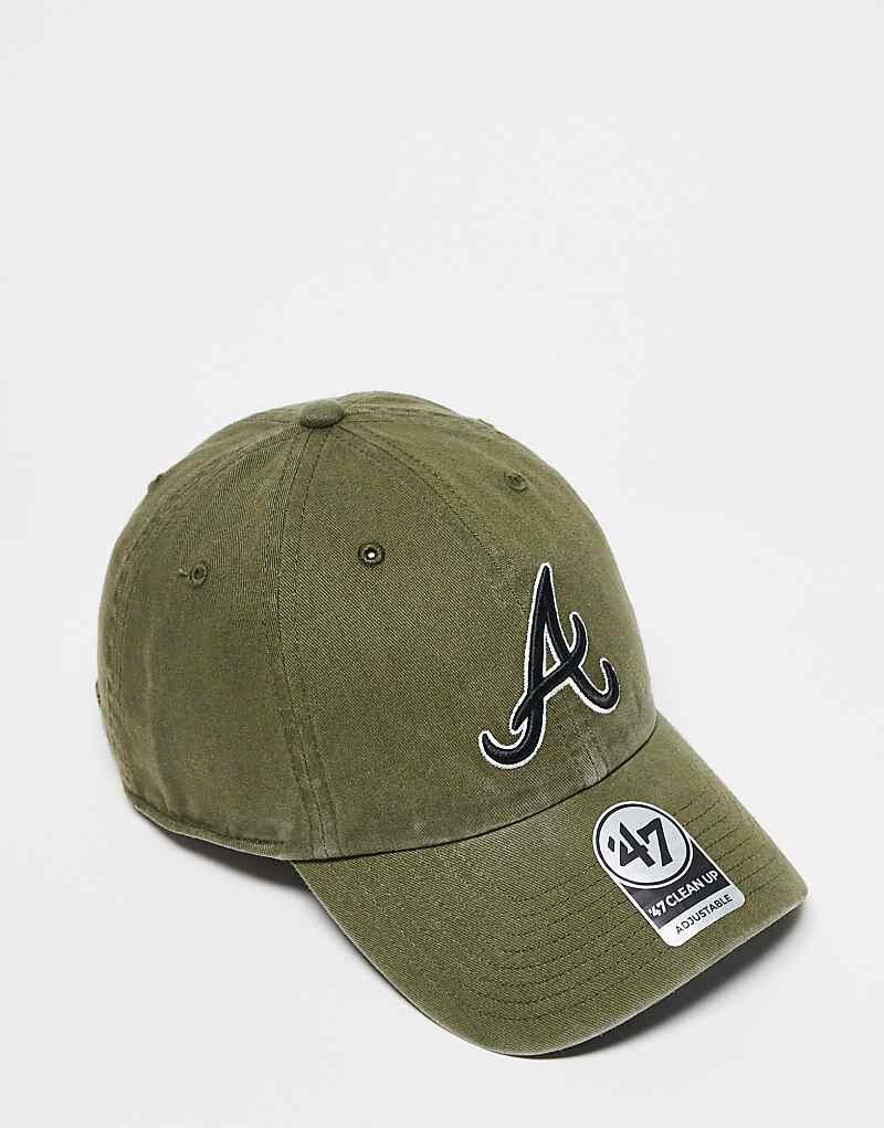 

Зеленая кепка с логотипом 47 Brand Oakland Athletics
