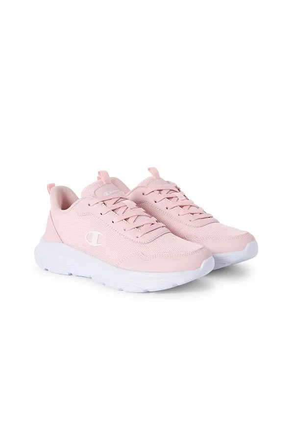 Кроссовки fuze u gs с низким вырезом, вдохновленные бегом Champion, Pink And White — фото 2