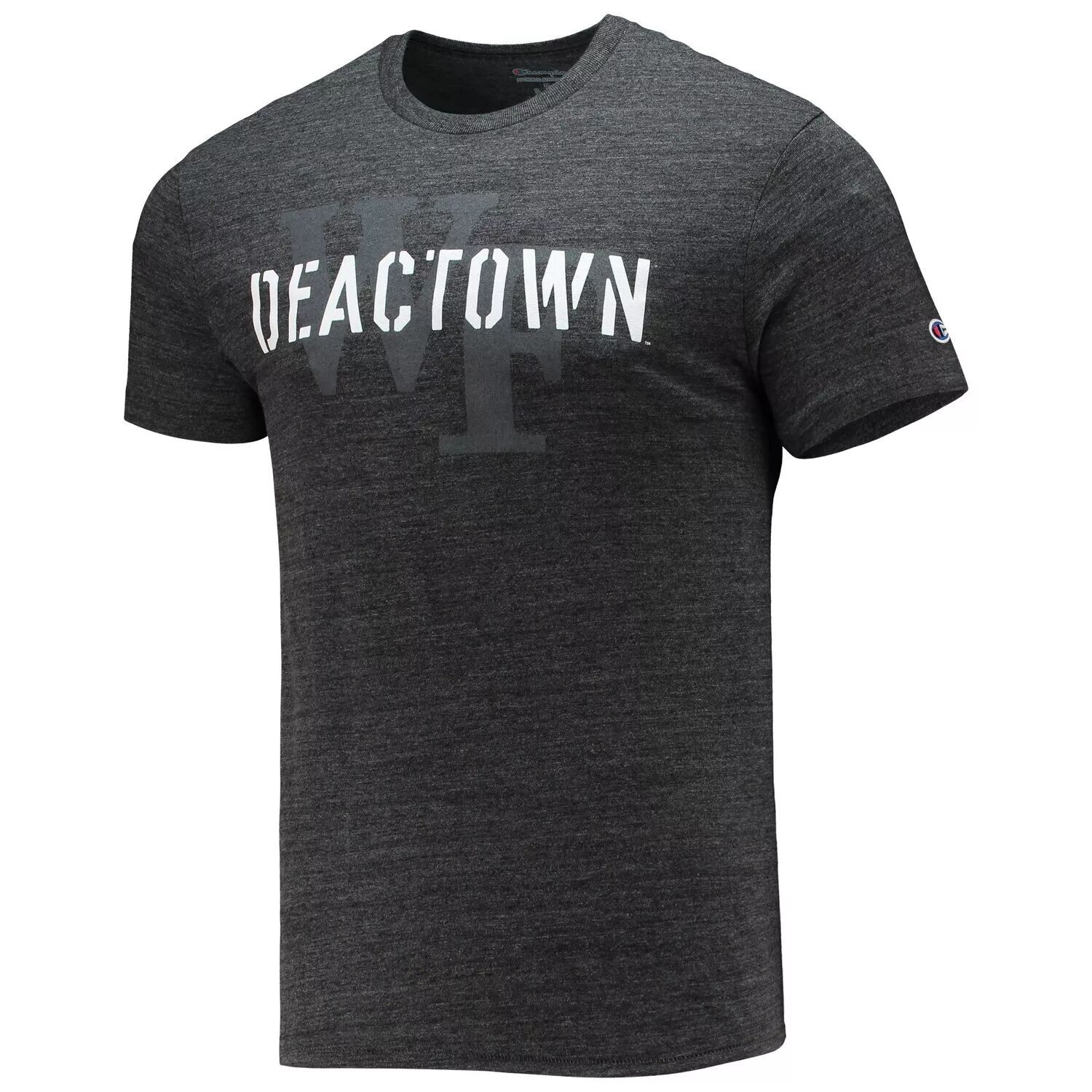 

Мужская футболка с меланжевым рисунком Black Wake Forest Demon Deacons Tri-Blend Champion