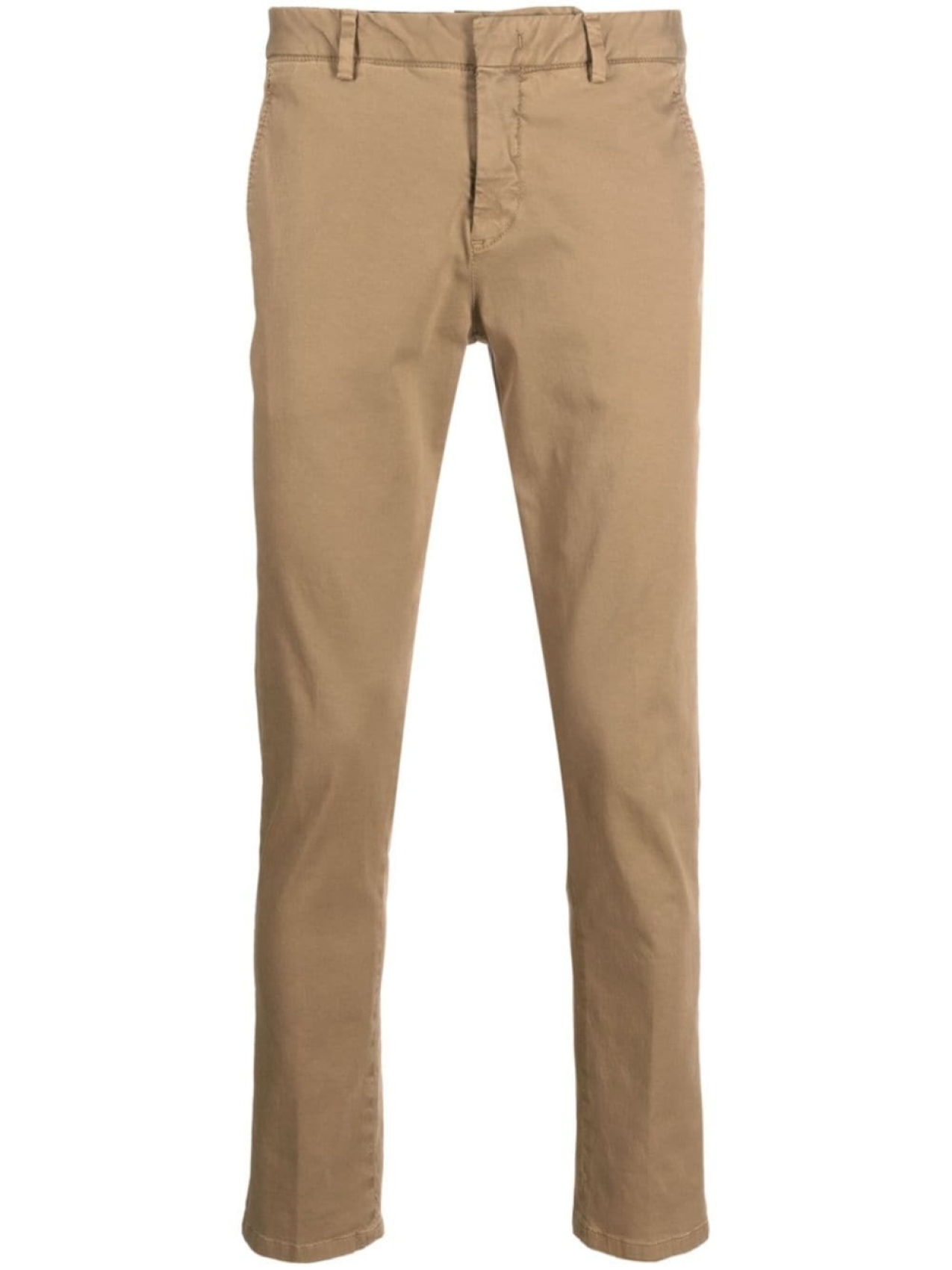 

PT Torino four-pocket straight-leg chinos, коричневый