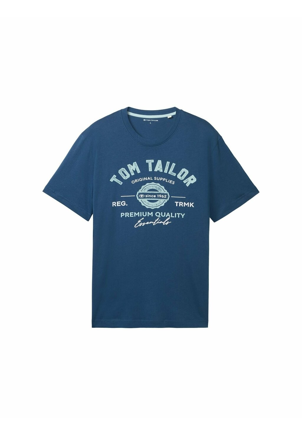

Футболка с принтом TOM TAILOR, темно-синий