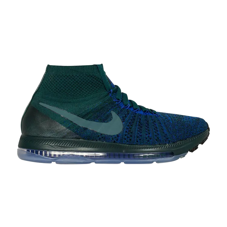 

Кроссовки NikeLab Air Zoom All Out Flyknit, зеленый