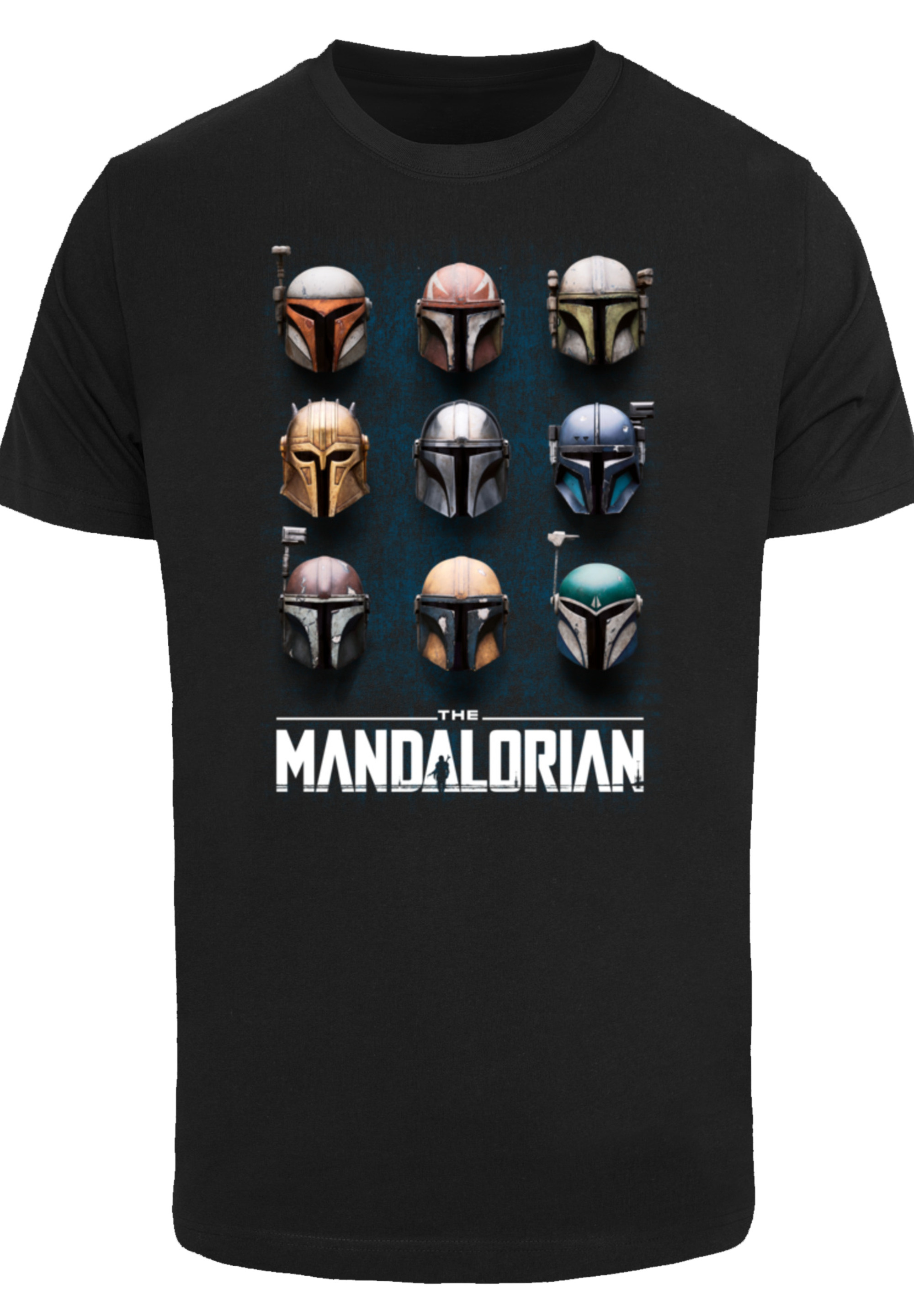 

Футболка F4NT4STIC Star Wars The Mandalorian Helmets, черный