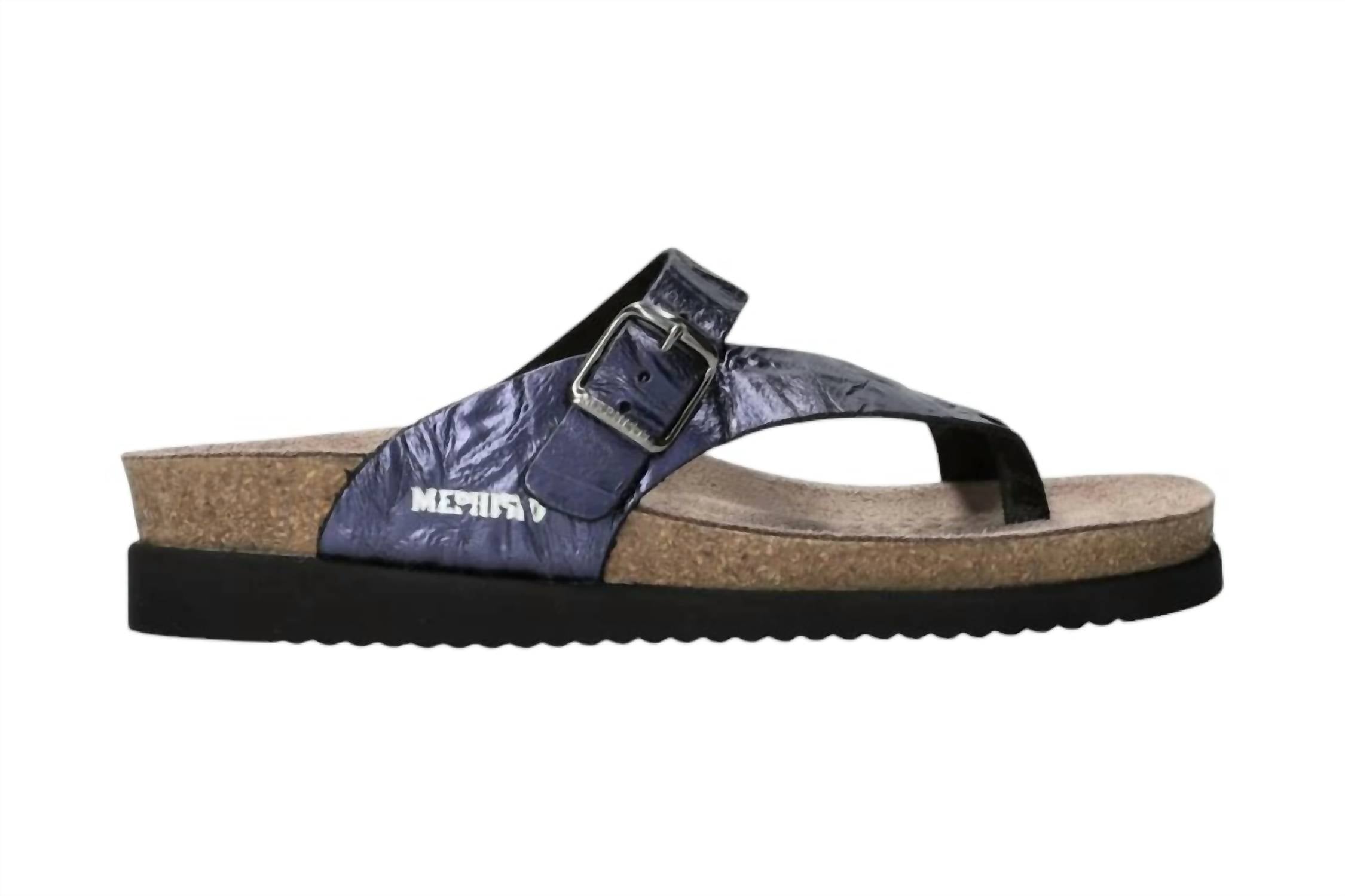 Women's Classic Helen Sandal In Blue MEPHISTO