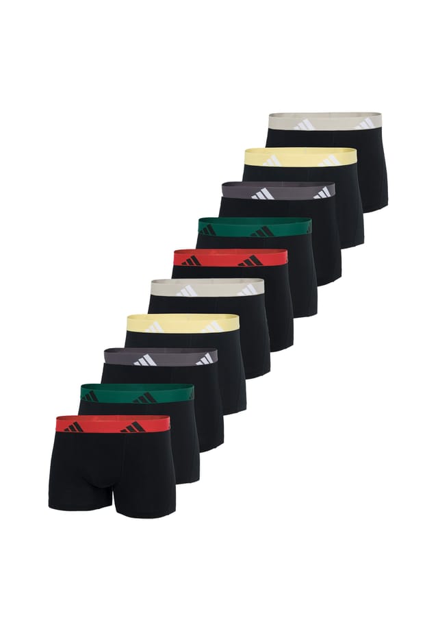 

Ретро шорты/брюки 10 шт. в упаковке активный гибкий хлопок Adidas, мультиколор