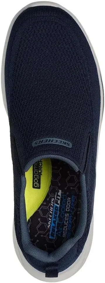 Мужские спортивные кроссовки Skechers GOrun Elevate Athletic Slip-On для тренировок и бега с амортизацией, Grenade — фото 3