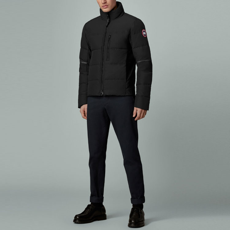 Гибридная куртка HyBridge Series FW21 зимняя мужская черная Canada Goose — фото 4