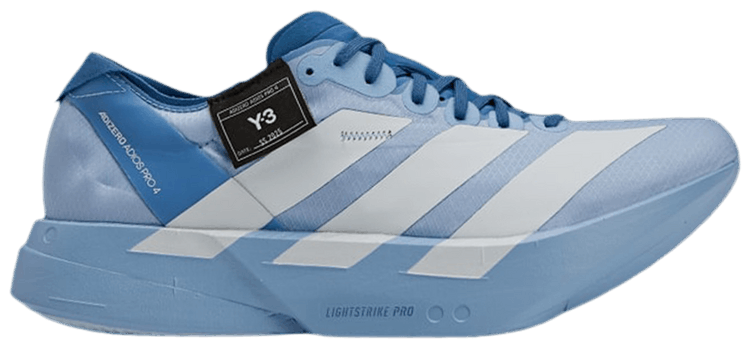 

Кроссовки adidas Y-3 Adizero Adios Pro 4 'Ash Blue', синий