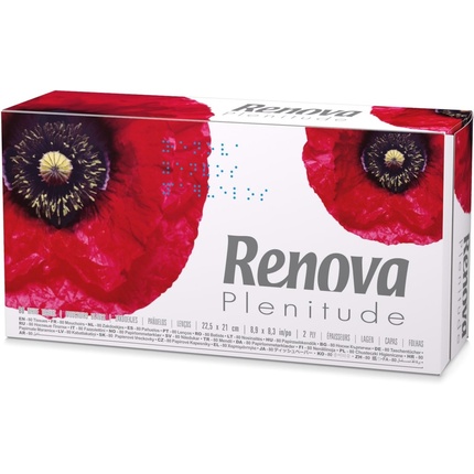 

Полотенца для лица Plenitude, белые, 80 шт Renova