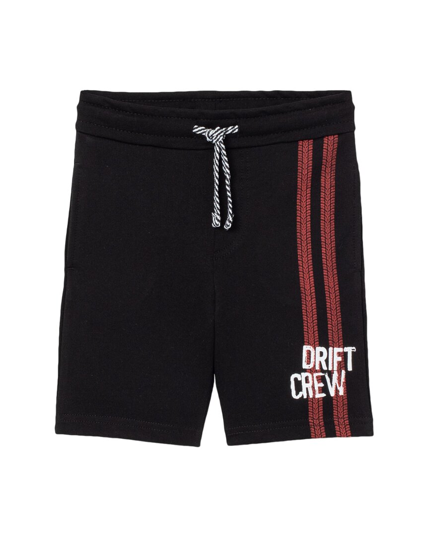 

Черубино Сплошные шорты с принтом Drift Crew Cherubino, черный