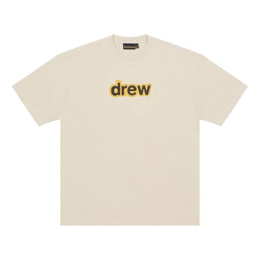 

Футболка Drew House Secret T-shirt 'Biscotti', желто-коричневый