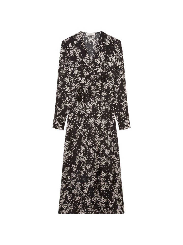 

Платье до колена Marc O'Polo Langes Wickelkleid shaped, цвет multi