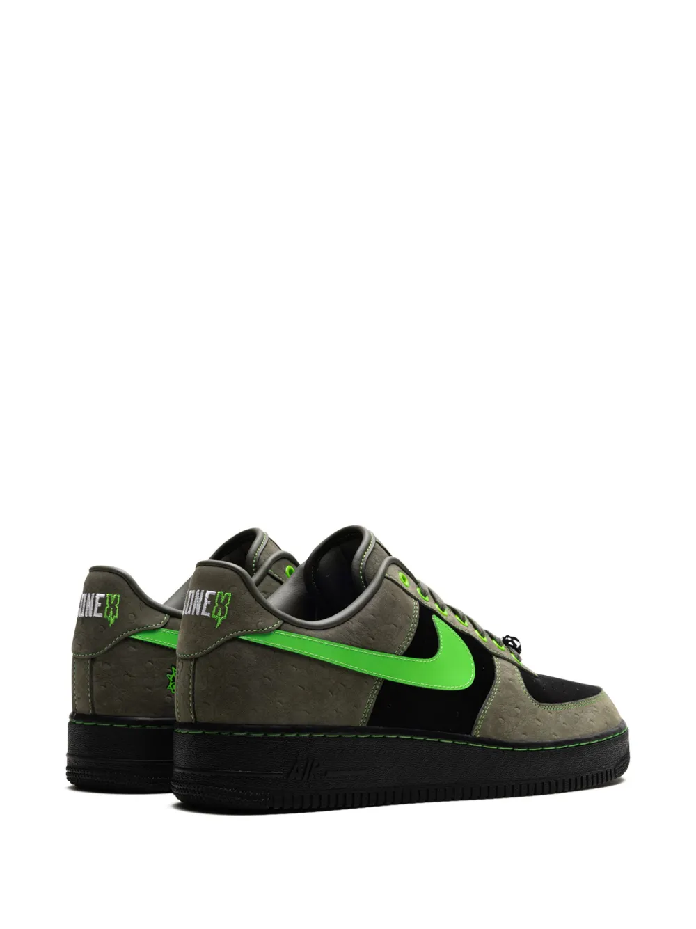 Кроссовки Air Force 1 Low RTFKT - Undead Nike, черный — фото 3