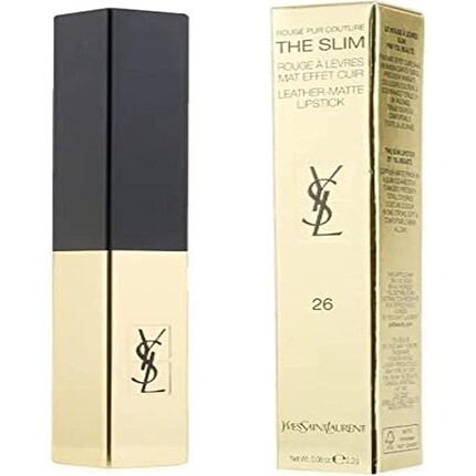 

Rouge Pur Couture The Slim Leather Matte Lipstick 26 Rouge Mirage 2.2G, Yves Saint Laurent