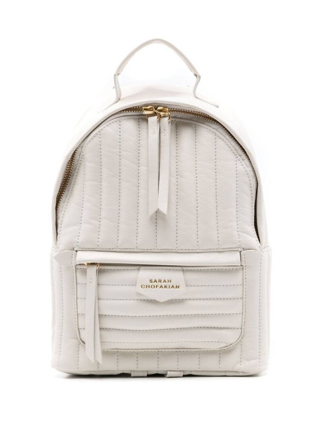 

Sarah Chofakian стеганый рюкзак Mochila, белый