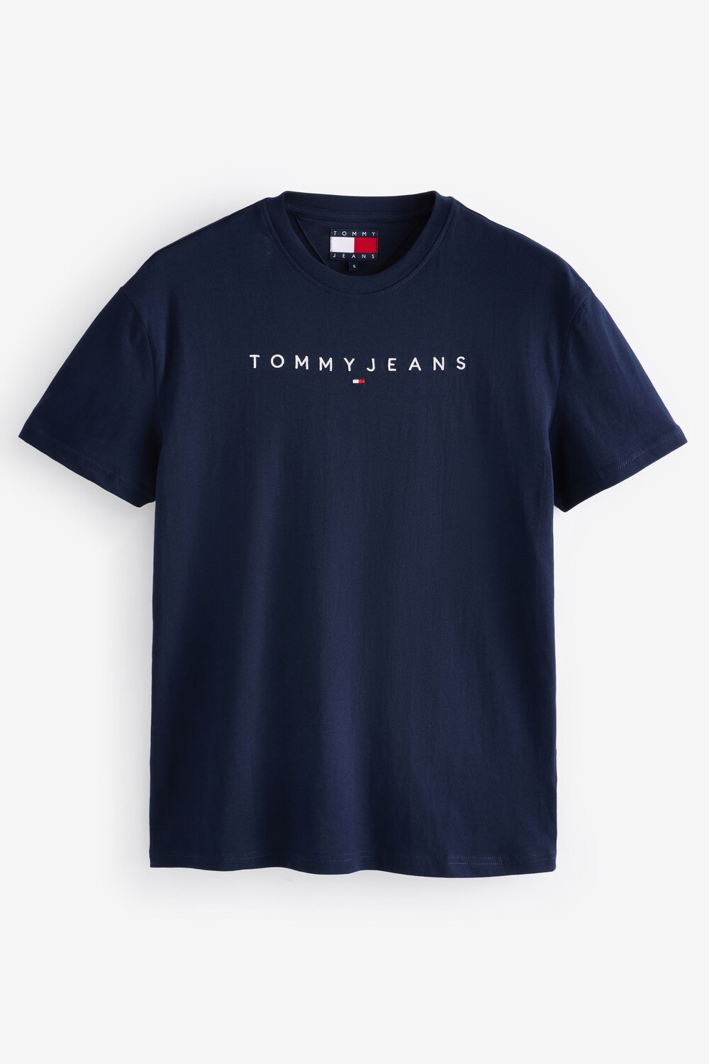 

Футболка с логотипом из 100% хлопка Tommy Jeans, синий