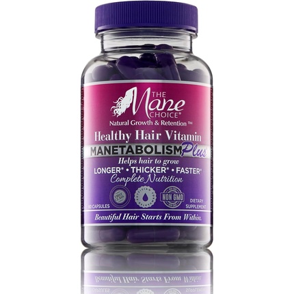 

Витамины для роста здоровых волос Manetabolism Plus The Mane Choice