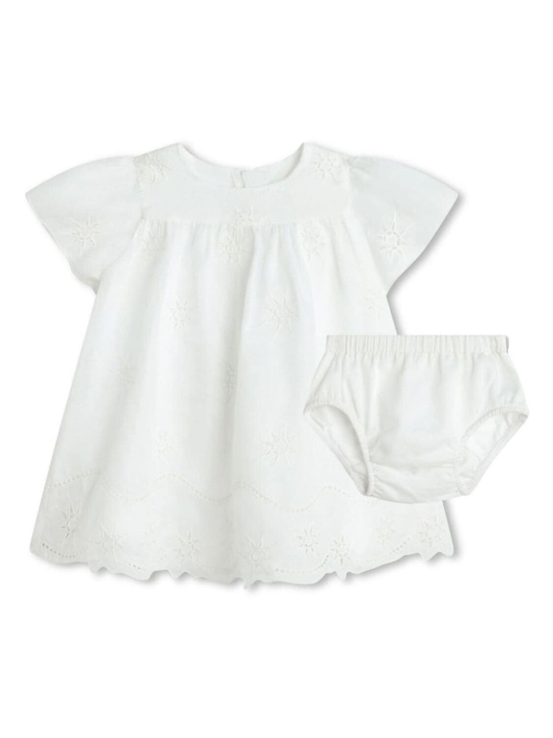 

Chloé Kids комплект из органического хлопка, белый