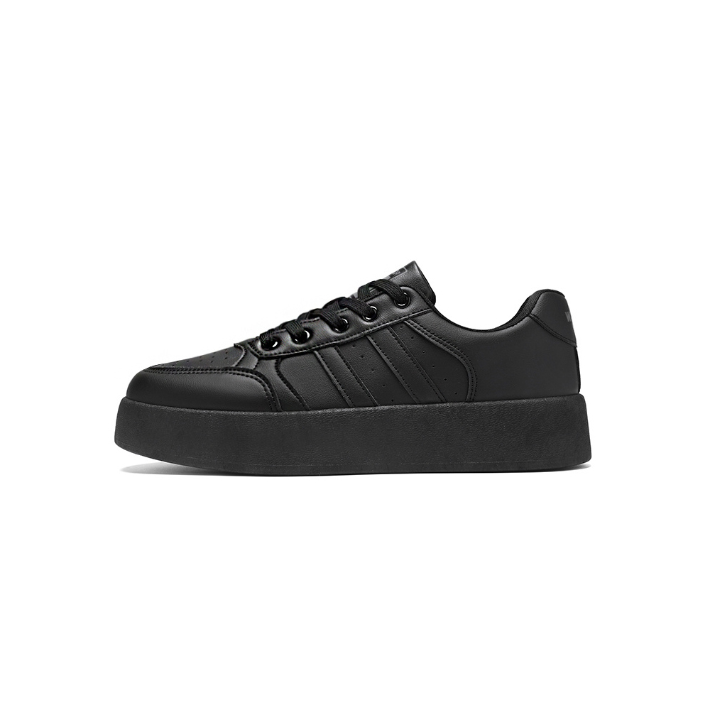 

Детские кроссовки для скейтбординга, увеличивающие рост, устойчивые к истиранию, дышащие, с низким верхом WARRIOR, черный