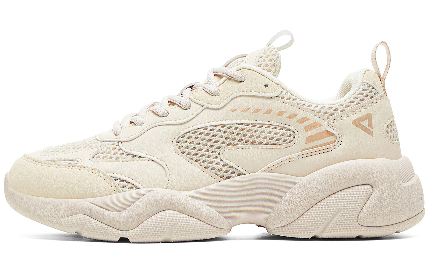 

Кроссовки PEAK Lifestyle Shoes Women's Low-top Ivory Yellow, слоновая кость/желтый