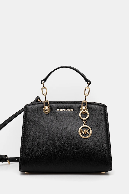 

Кожаная сумка Michael Michael Kors, черный