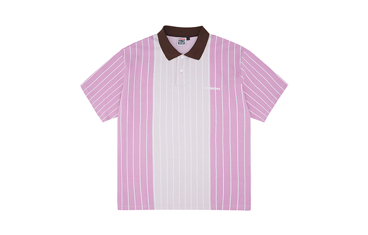 

SS24 Поло Унисекс Светло-фиолетовый Vision Street Wear