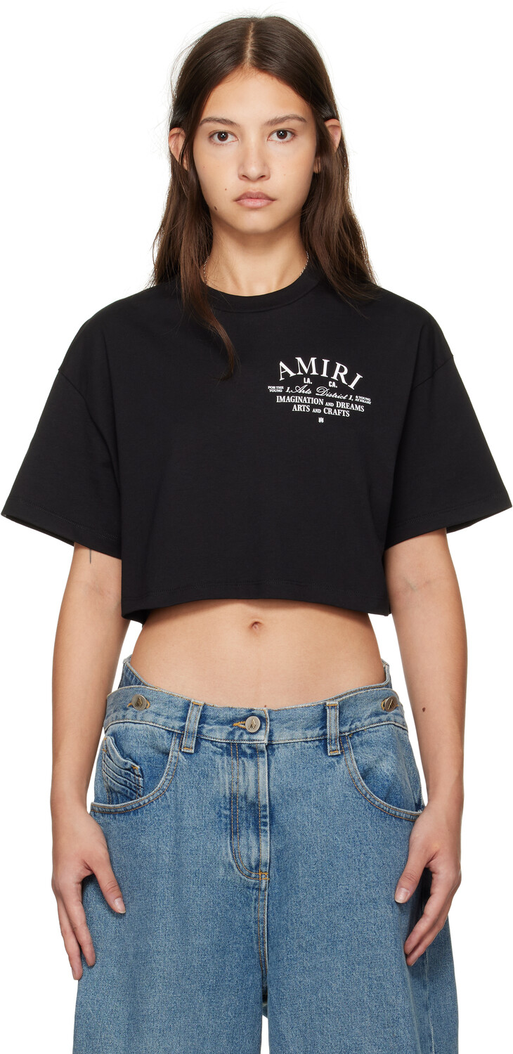 

Футболка «Дистрикт искусств» AMIRI, черный