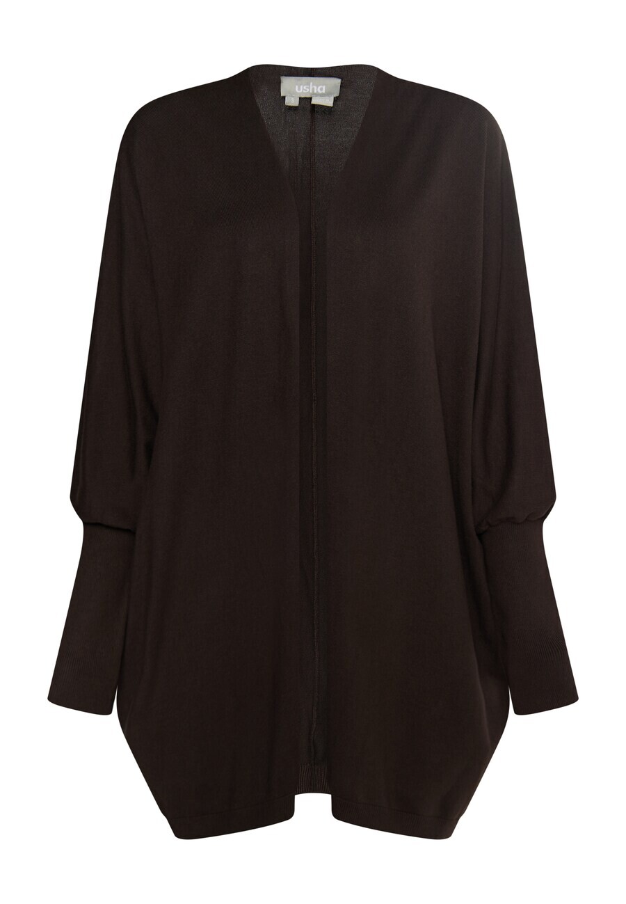 

Вязаный кардиган Usha Knit Cardigan Lurea, темно-коричневый