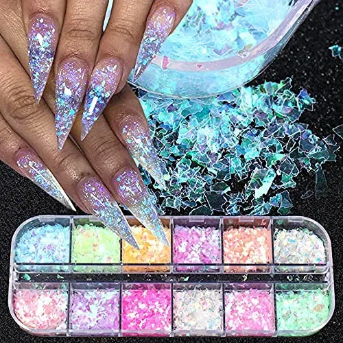 Глиттер для ногтей CHANGAR Mermaid Flake Changar