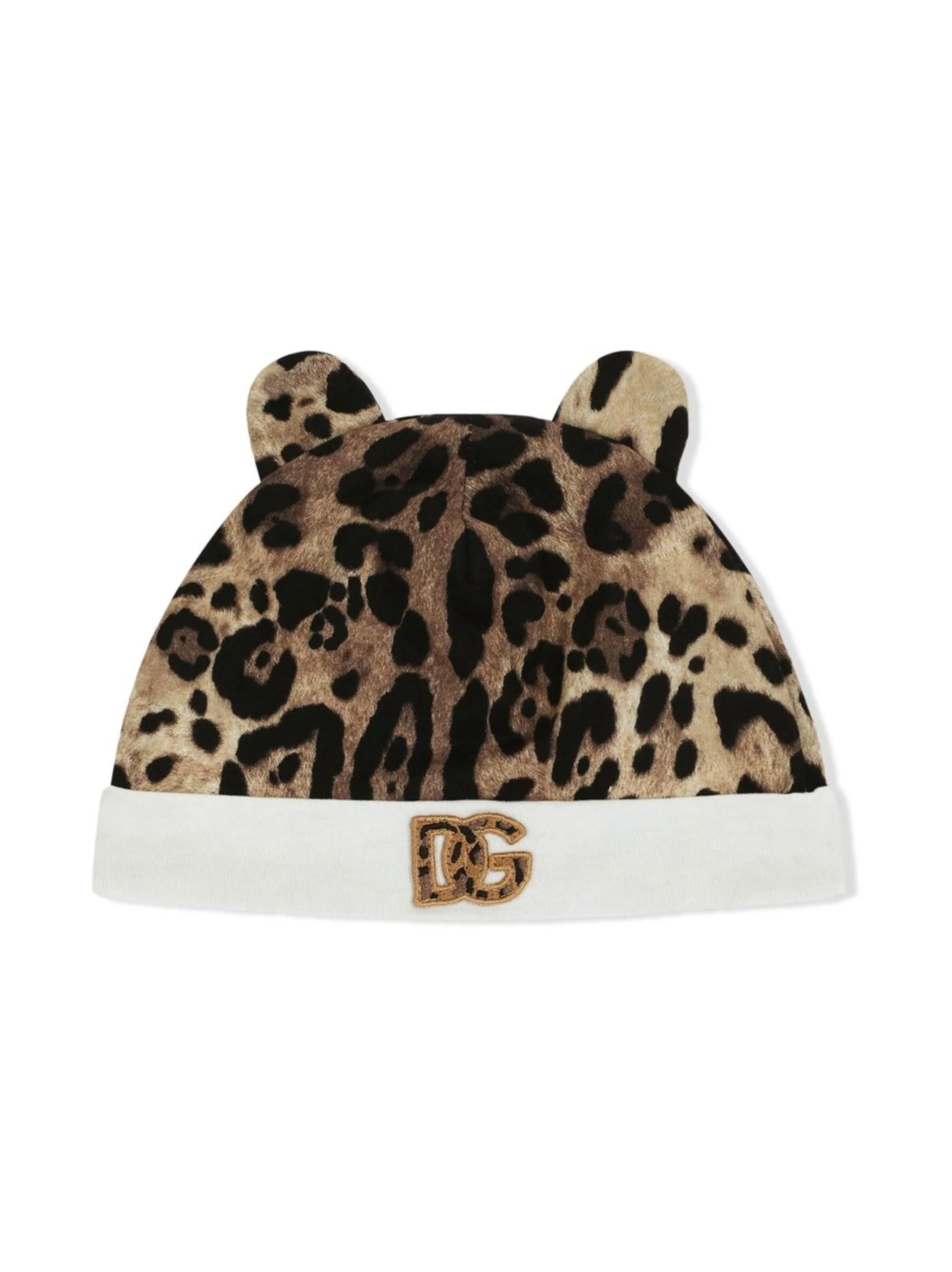 Подарочный набор с леопардовым принтом Dolce & Gabbana Kids, белый — фото 3