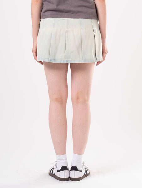 Плиссированная мини-юбка, светло-индиговый цвет Levi's, Light Indigo - Worn In — фото 3