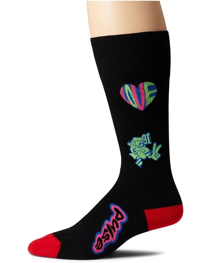 

Носки Paul Smith Socks Stickers, черный