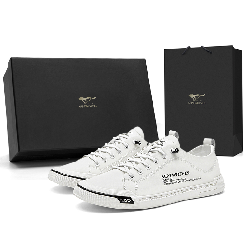 

Низкие кроссовки SEPTWOLVES, White (Standard Leather Shoe Size)