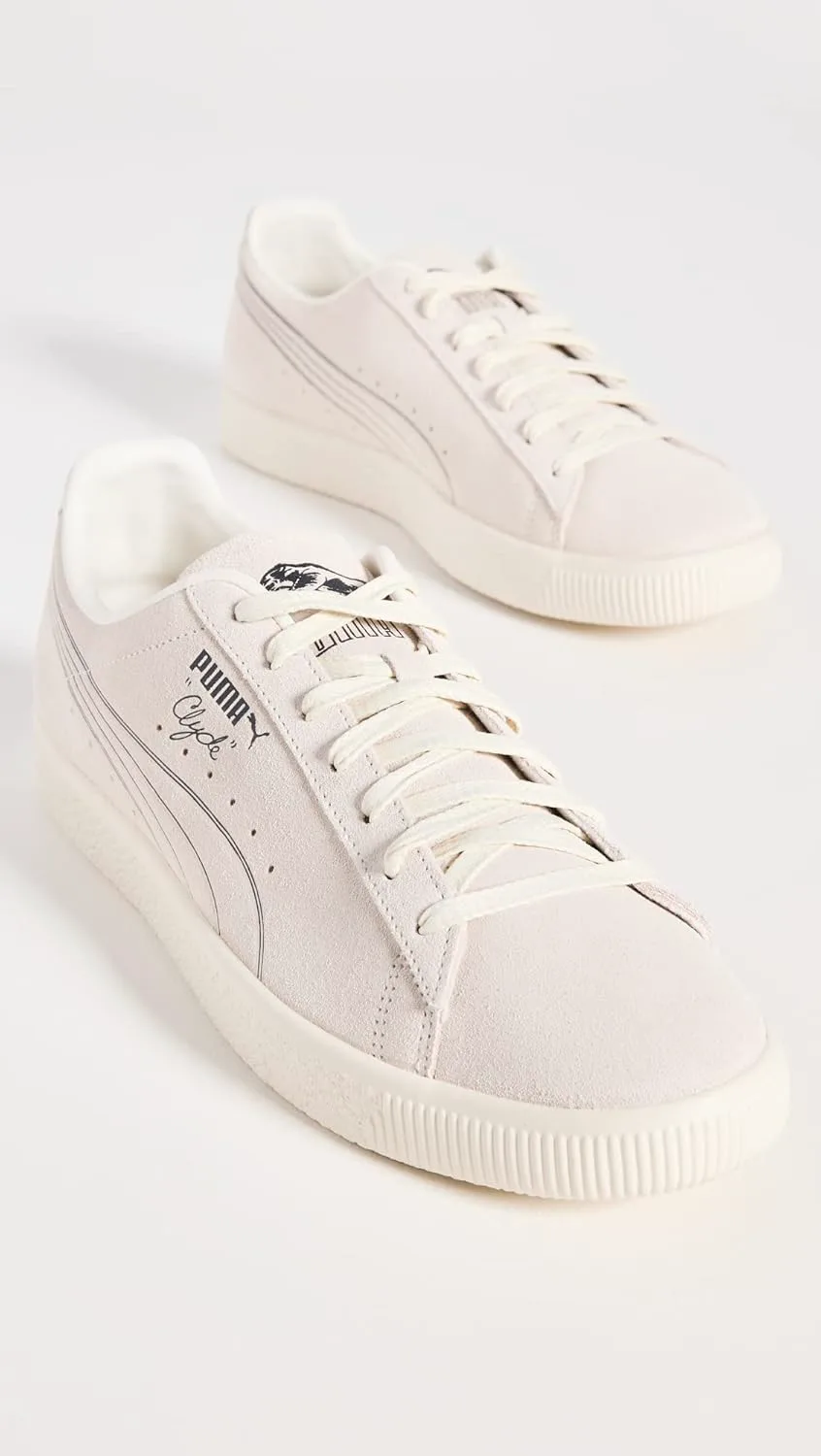 Мужские кроссовки PUMA Select Clyde No. 1, слоновая кость/серый — фото 3
