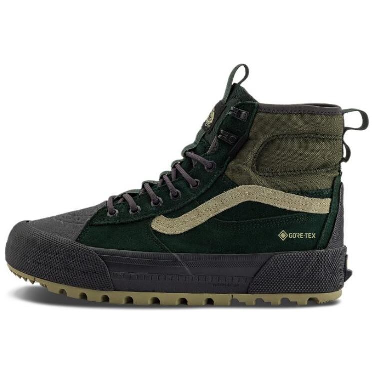 

SK8 HI Кроссовки для походов и треккинга унисекс с высоким верхом, черный/зеленый Vans