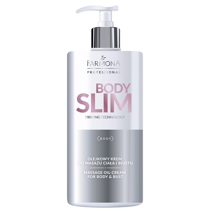 

Профессиональный крем-масло Body Slim, укрепляющий для тела и бюста 500 мл Farmona